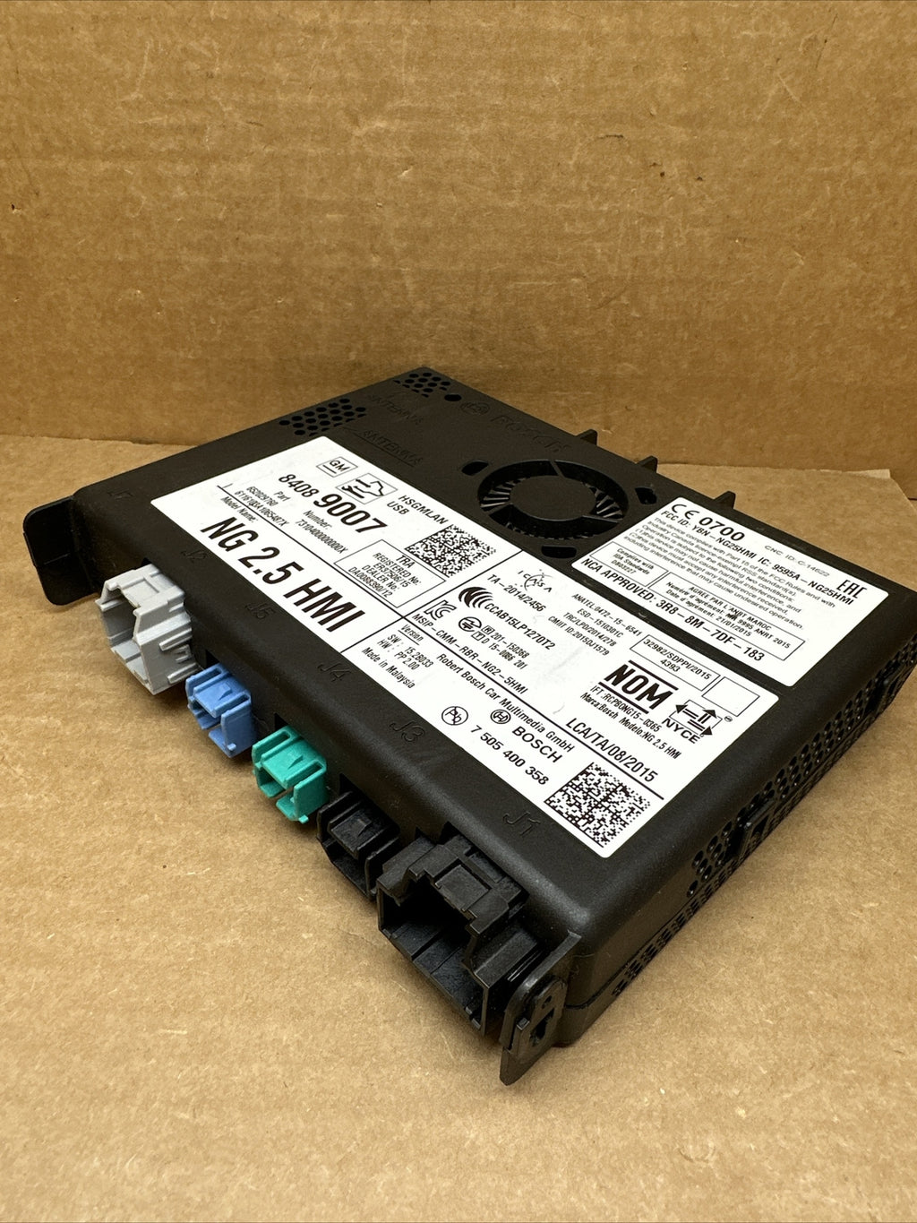 2015 2016 GM HMI Human Machine Interface Control Module 840890073