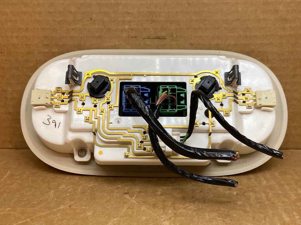 04 08 F150 Front Over Head Overhead Light Console Sunroof Rear Window Switch Tan6