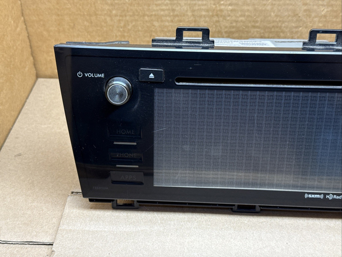 2016 Subaru Legacy Outback Radio Screen Navigation Display 86201AL68A1