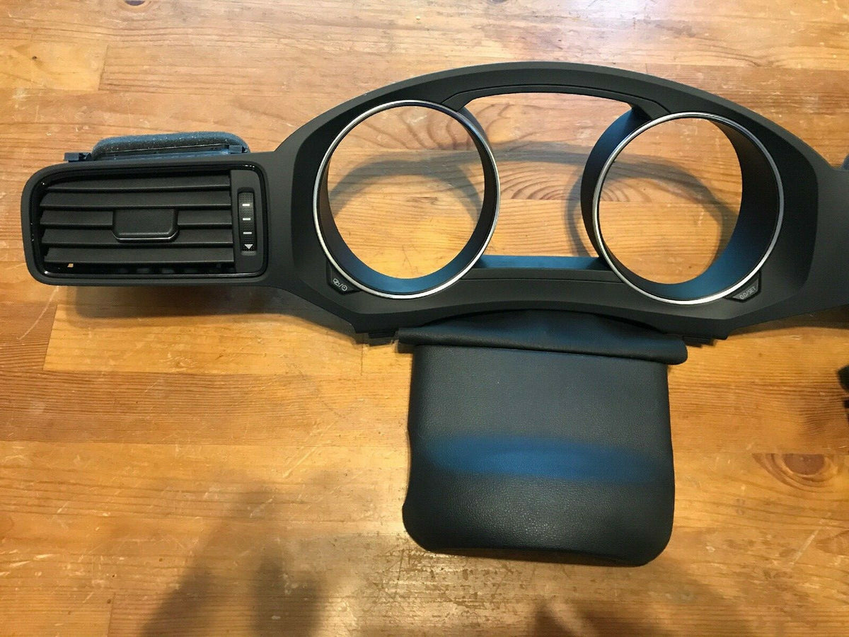 2014 2018 VW Jetta Black Dash Cluster Air Vent Surround Bezel Trim Factory 1