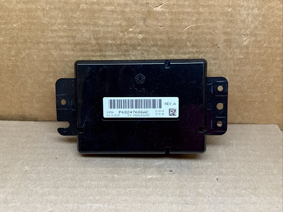 2014 2017 Grand Cherokee Temperature Temp Climate Control Module 68247686AC0
