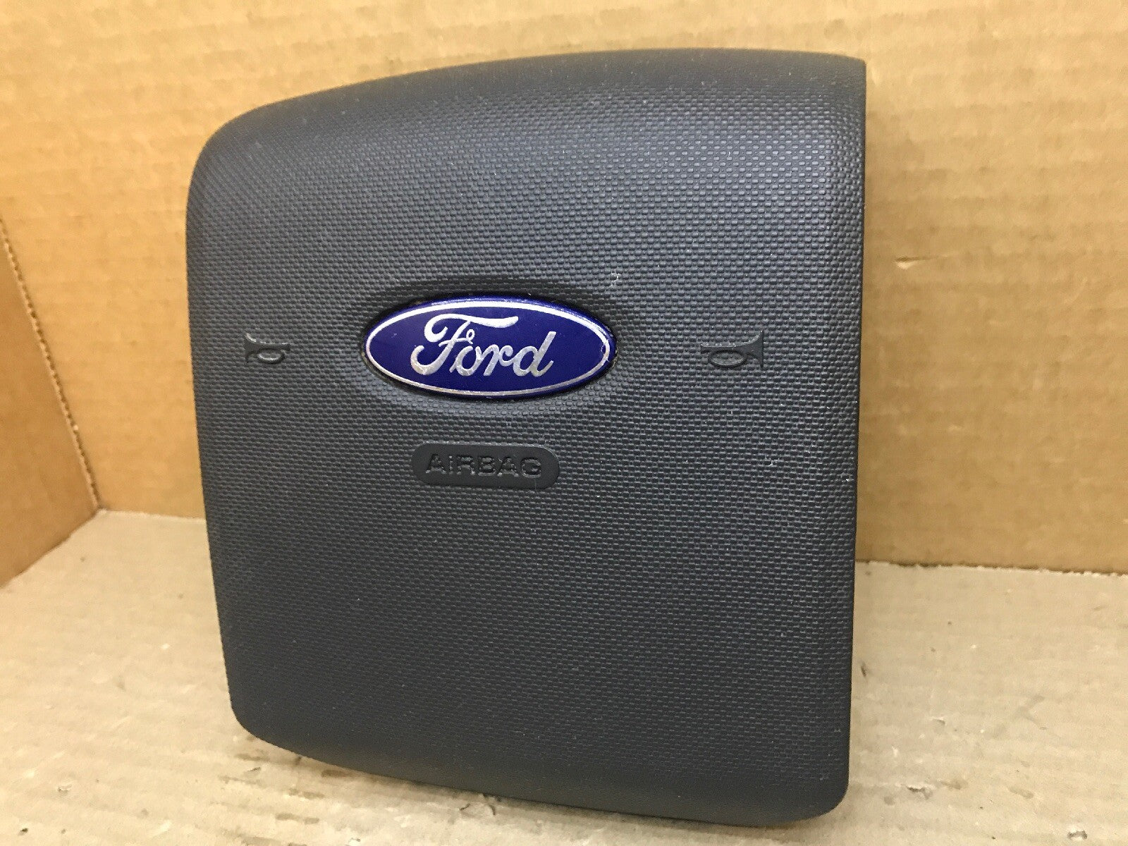 07 14 FORD EXPEDITION LEFT DRIVER SIDE STEERING WHEEL AIRBAG AIR BAG BLACK4