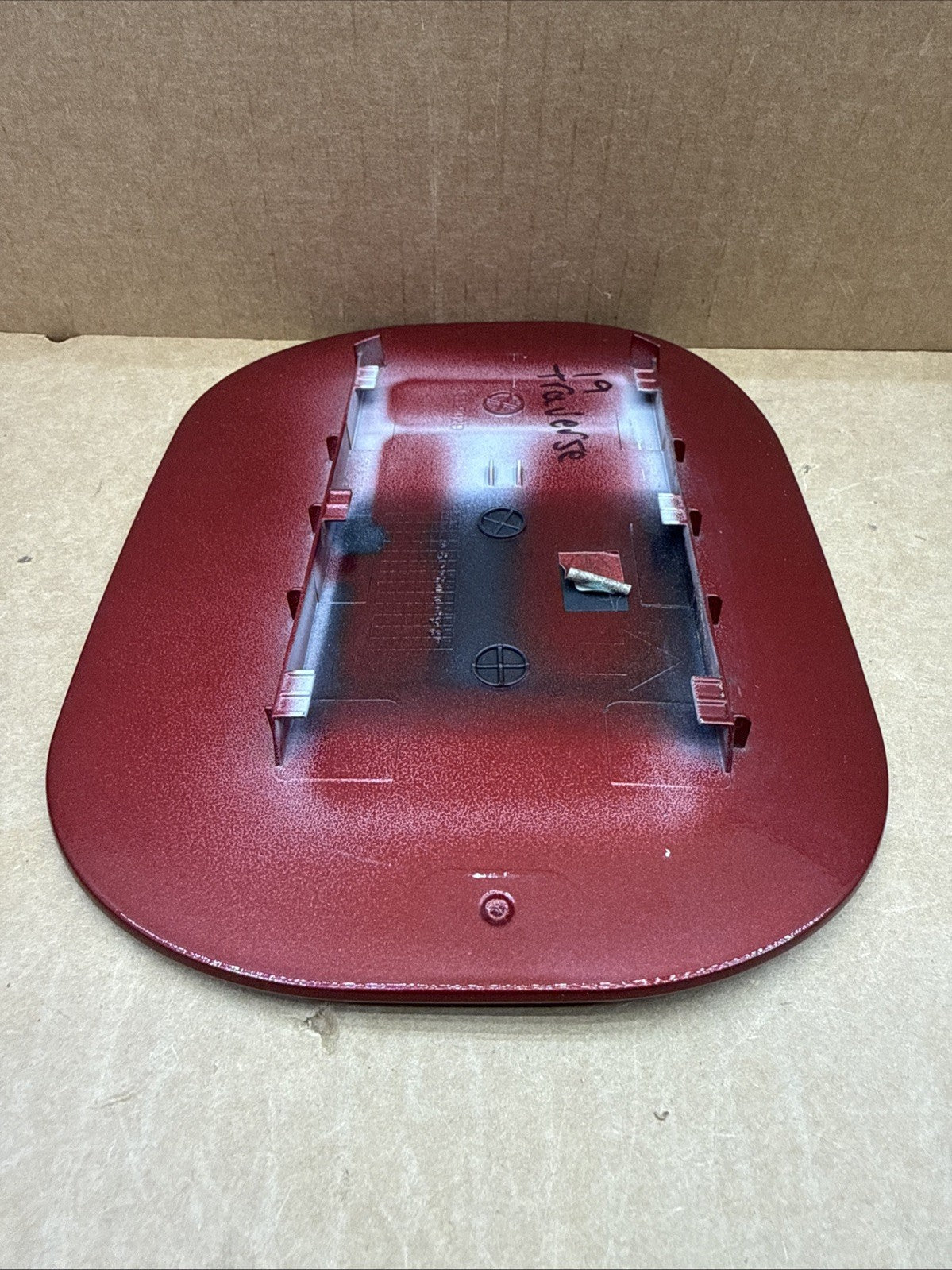2018-2023 Chevrolet Traverse Fuel Gas Tank Filler Door Lid Cover OEM Red GPJ7
