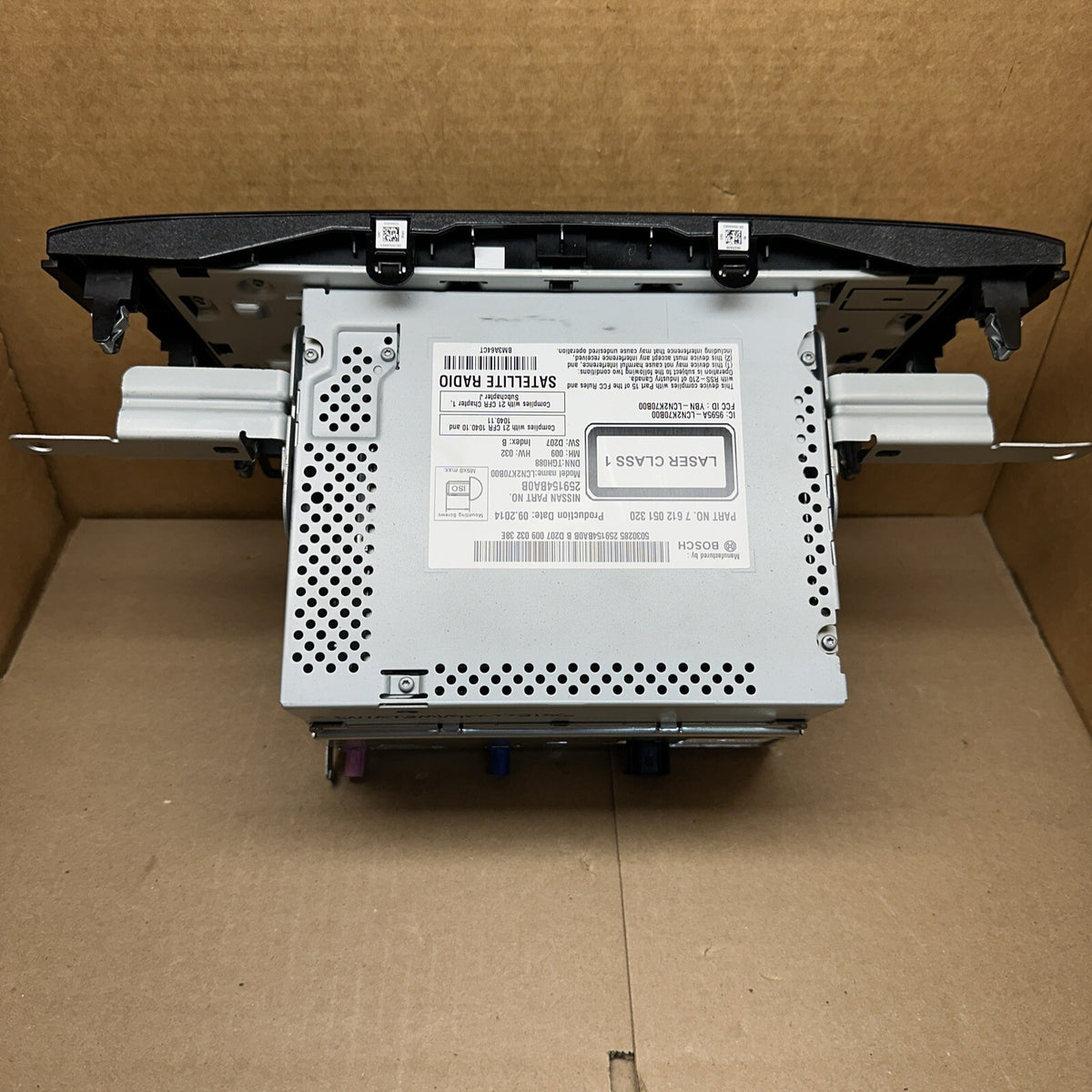 2014 2017 Nissan Rogue Dash Radio Screen Display 259154BA0B7