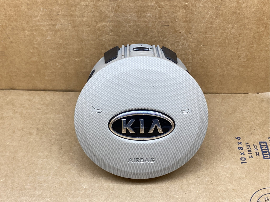 2010 2013 Kia Soul Front Left Driver Side Steering Wheel Air Bag Airbag Tan1
