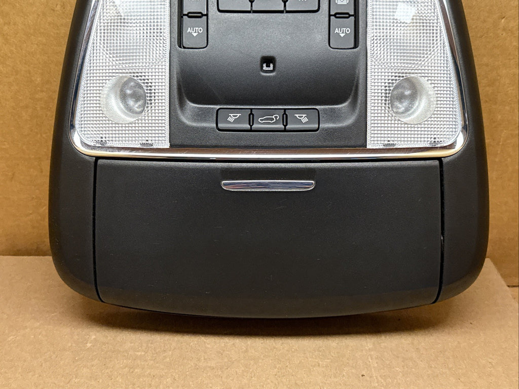 2014 2022 Jeep Grand Cherokee Front Over Head Overhead Console Black Sunroof2