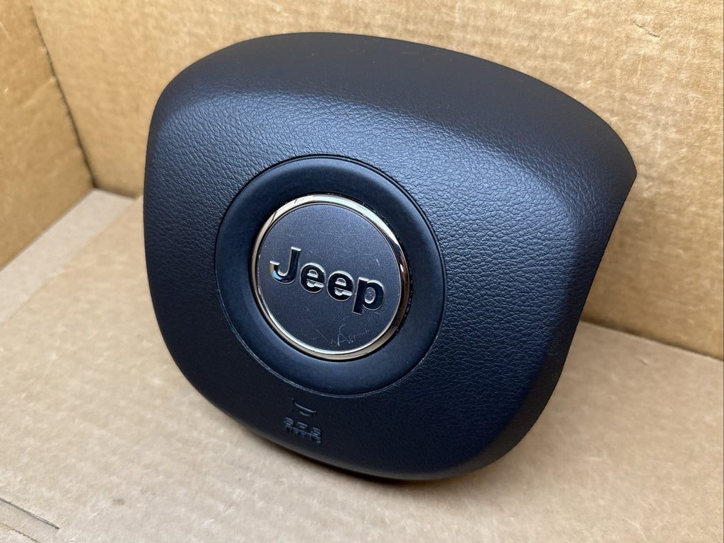 2019 2023 Jeep Cherokee Left Driver Side Steering Wheel Airbag Air Bag Black3