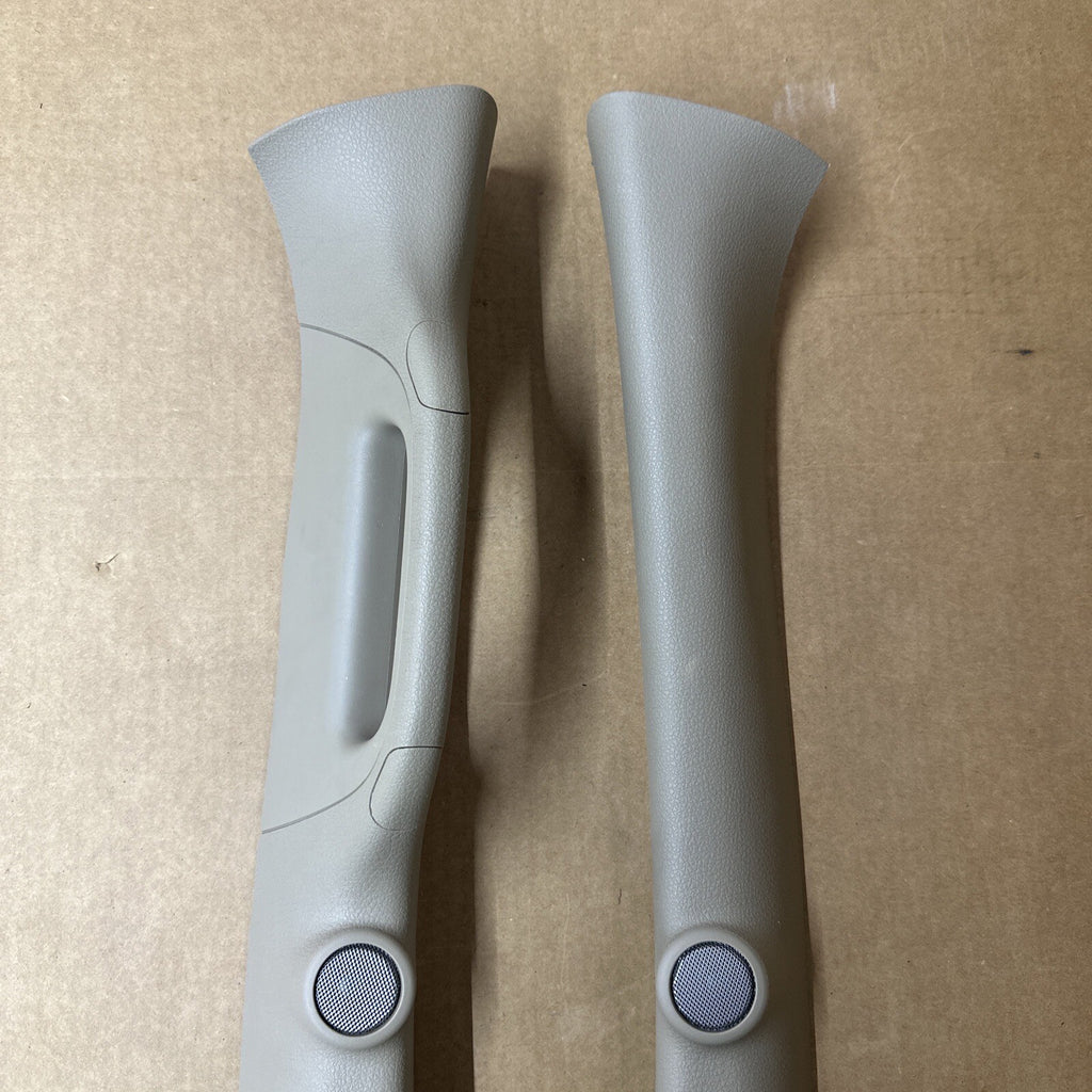 09 14 F150 A Pillar Left Right Driver Passenger Grab Handle Tweeters Speakers2
