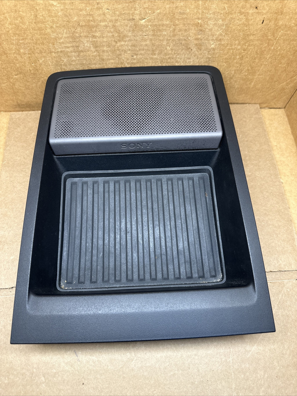 2015 2017 Ford F150 Center Dash Tray Storage w Speaker AM5T 18808 AA OEM3