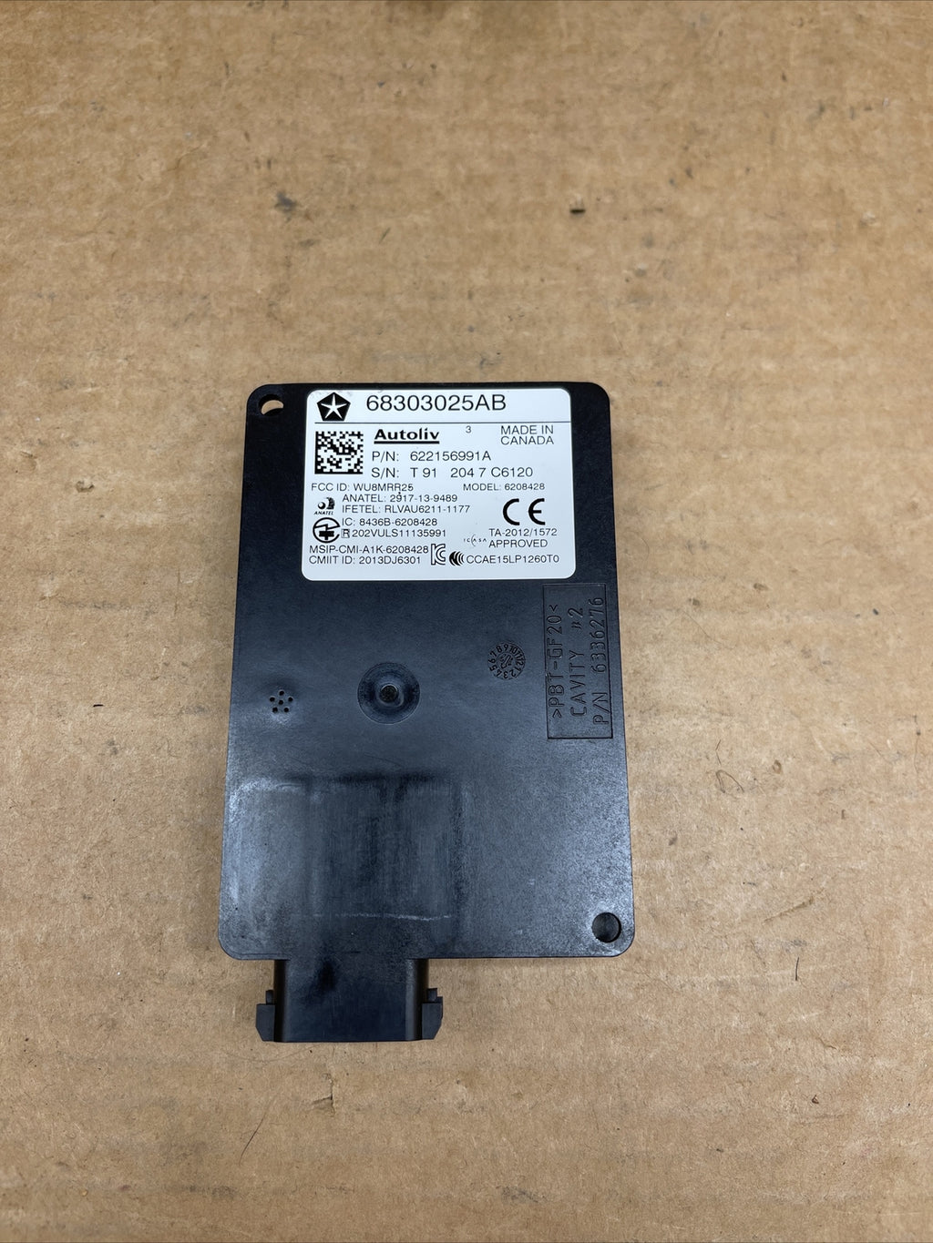 2015 2016 2017 2018 Dodge Challenger Blind Spot Detection Module 68303025AB OEM0