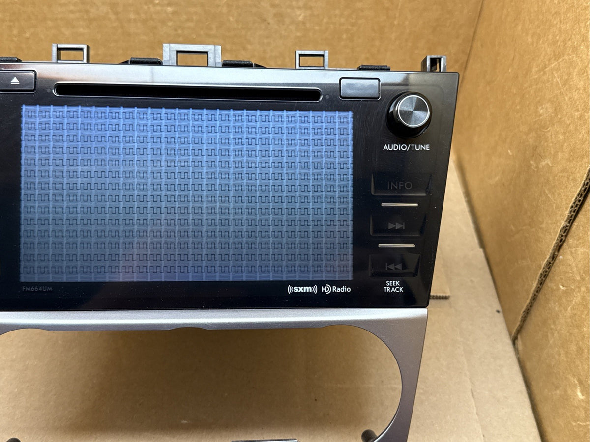2015 2017 Subaru Impreza Crosstrek Radio Dash Screen 86201FJ6602