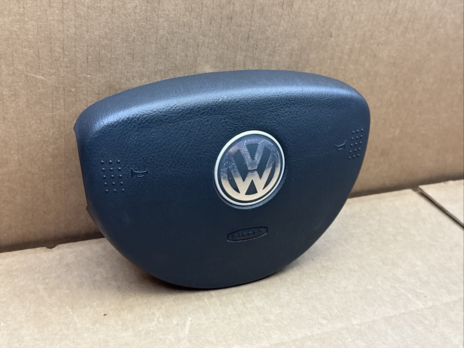 2004-2010 VW Beetle Left Driver Side Steering Wheel Airbag Air Bag Two Plug2