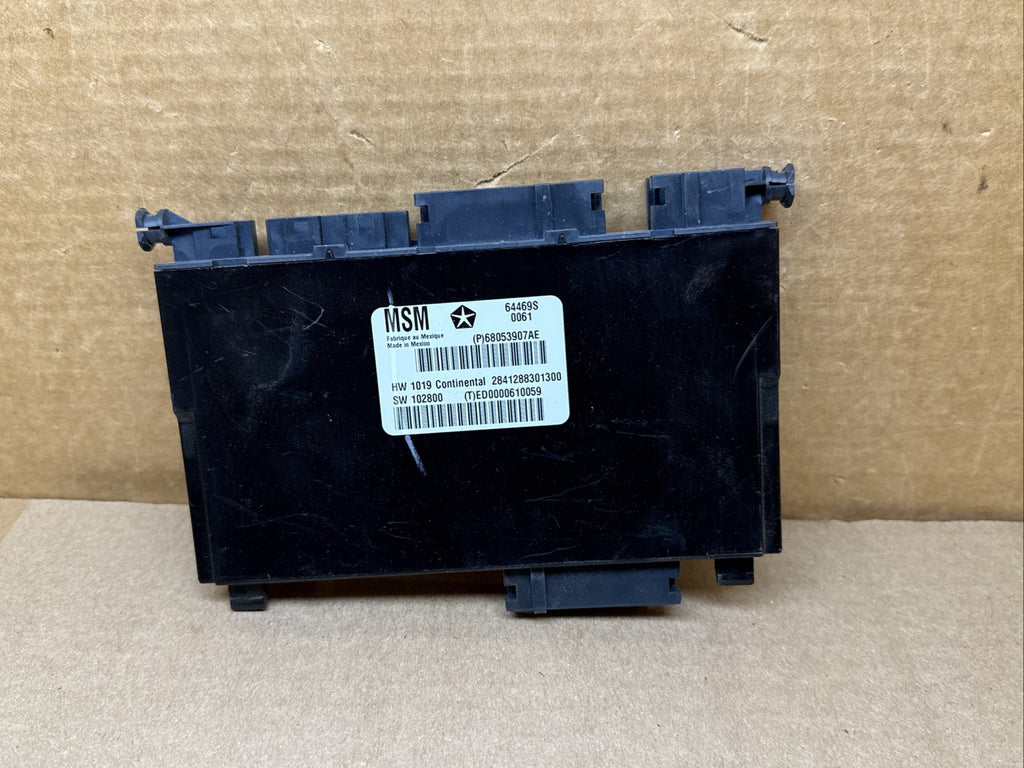 2011 2016 Town Country Grand Caravan Driver Seat Memory Module 68053907AE0
