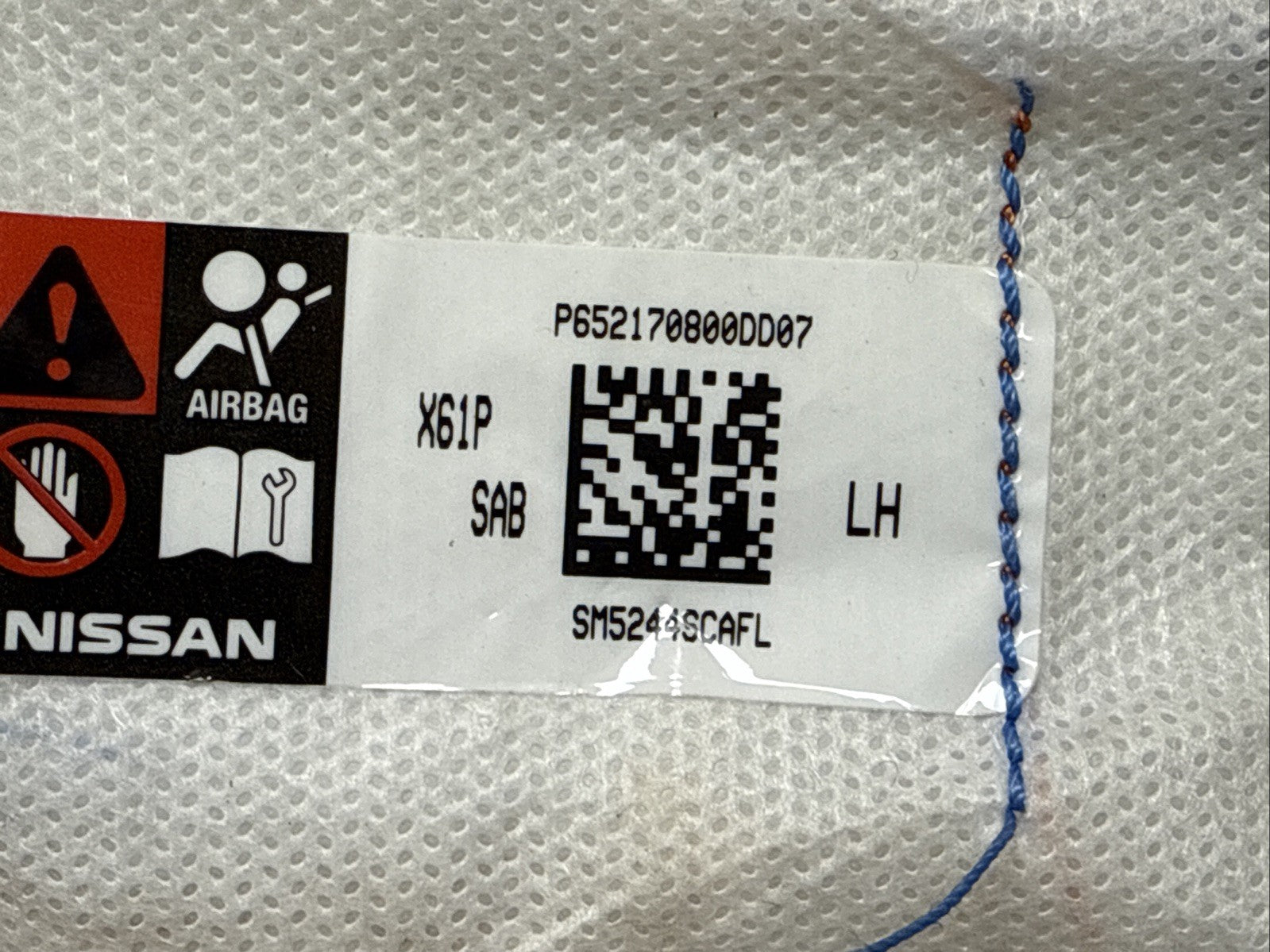 2022 2026 Nissan Frontier Front Left Side Driver Seat Air Bag Airbag2
