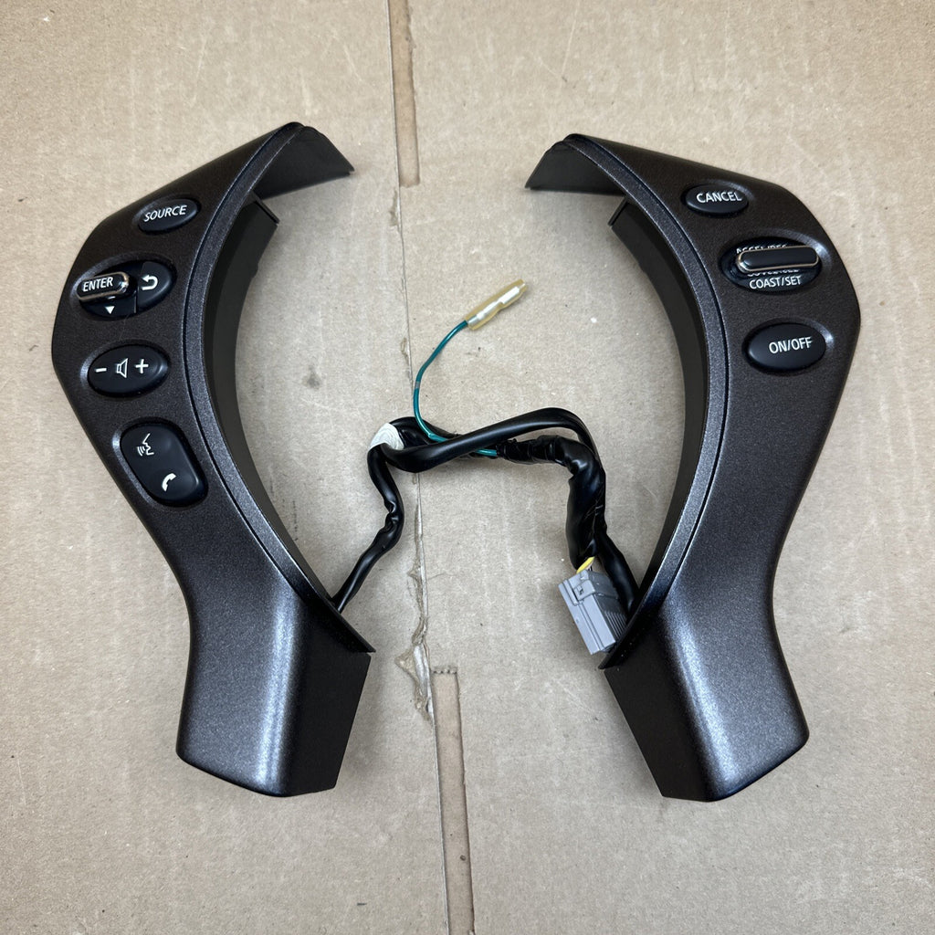 07 12 Nissan Altima Steering Wheel Cruise Control Switch Buttons Enter Charcoal0