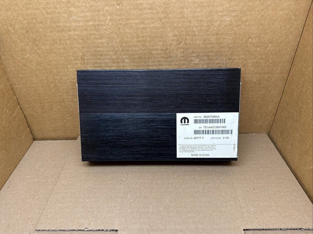 2013 2018 RAM 1500 2500 3500 Radio Audio Amplifier Amp 68267099AA0