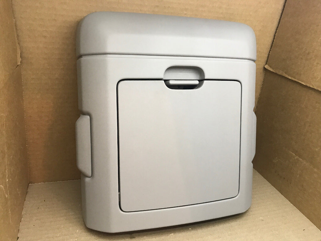 04 08 Ford F150 F 150 OVERHEAD OVER HEAD CONSOLE CUBBY TRACK STORAGE GRAY GREY1