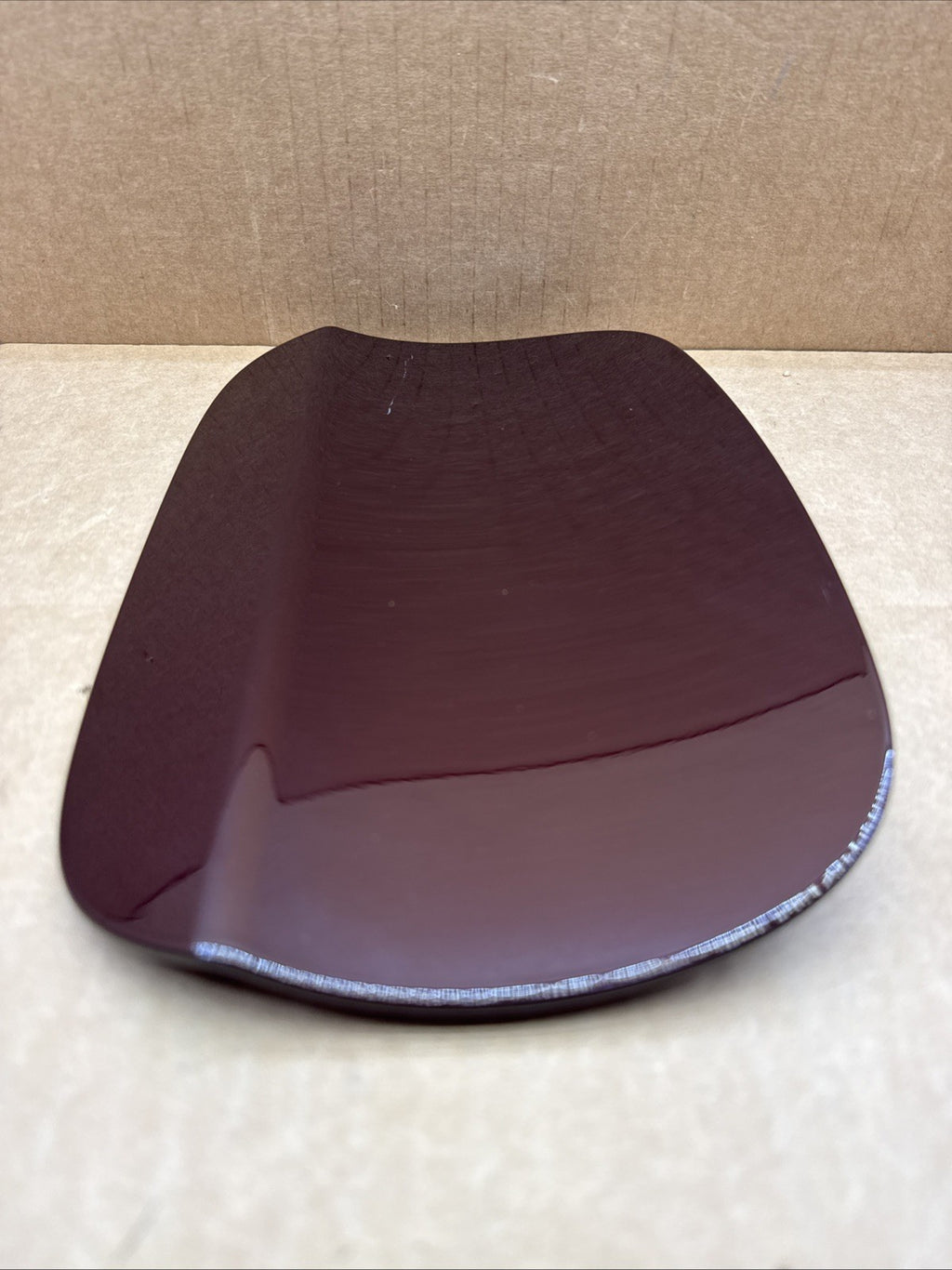 2019-2024 Edge Fuel Gas Tank Filler Door Lid Cover  Maroon Burgundy R3 Scratched2