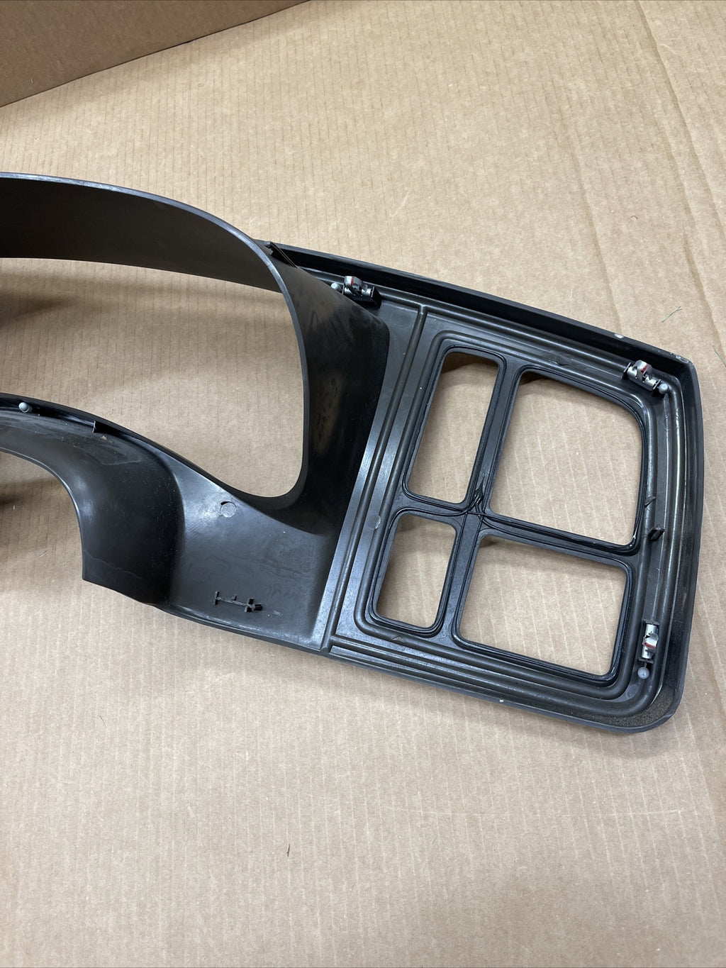2003 2006 Cadillac Escalade Cluster Dash Bezel Ebony Woodgrain 15100030 150559937