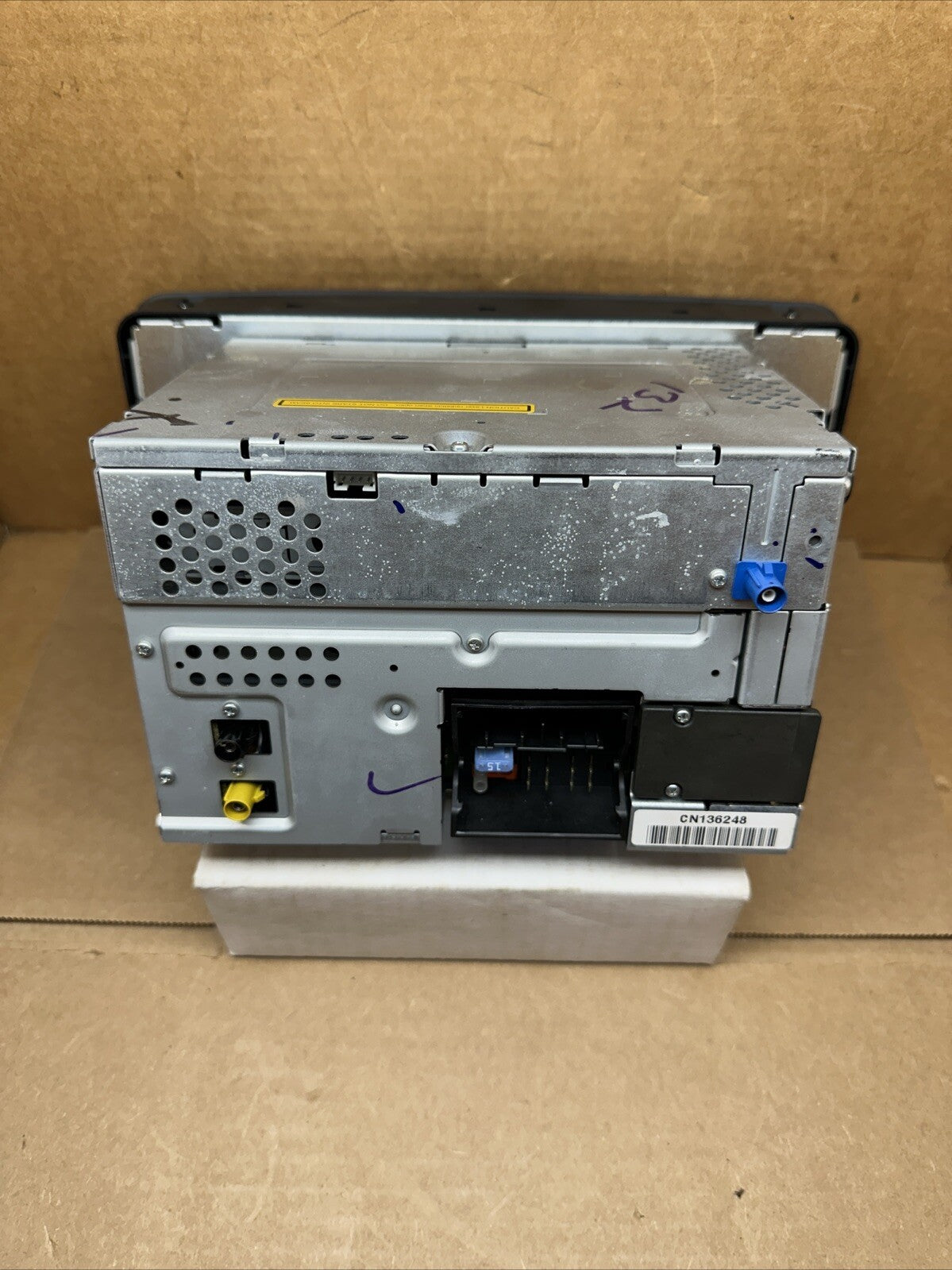 06 2008 Mercedes ML550 GL450 Head Unit Command Navigation Radio A 164 870 39 896