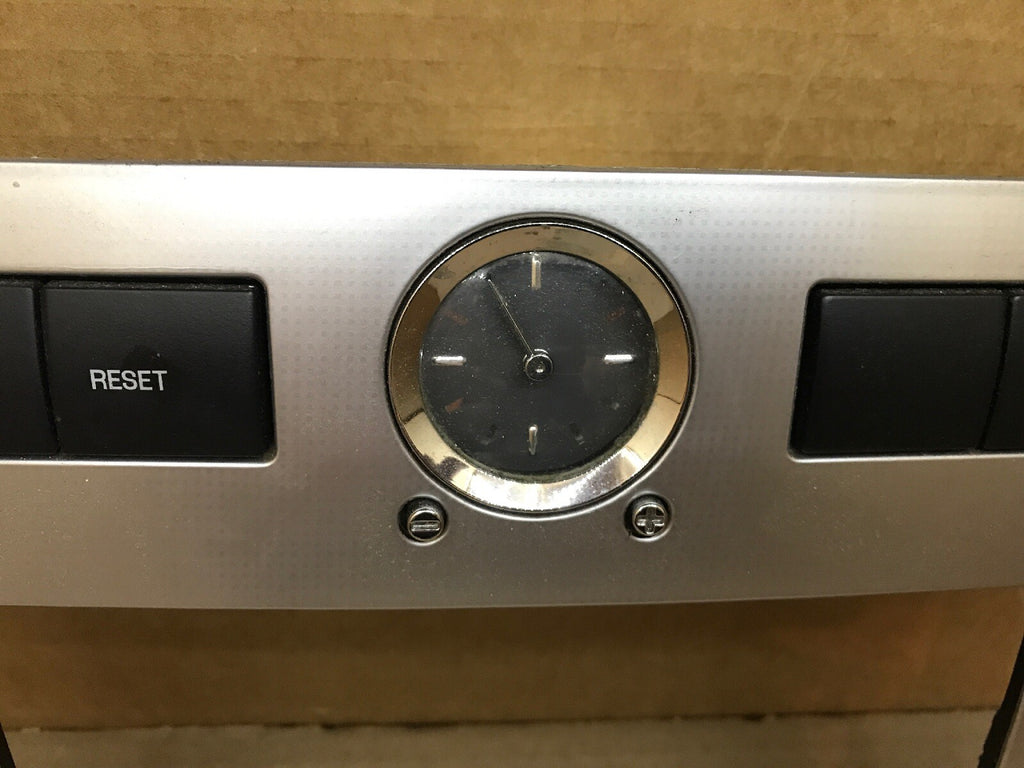2006 2009 MERCURY MILAN DASH RADIO BEZEL WITH CLOCK HAZARD SWITCH OEM SILVER 4