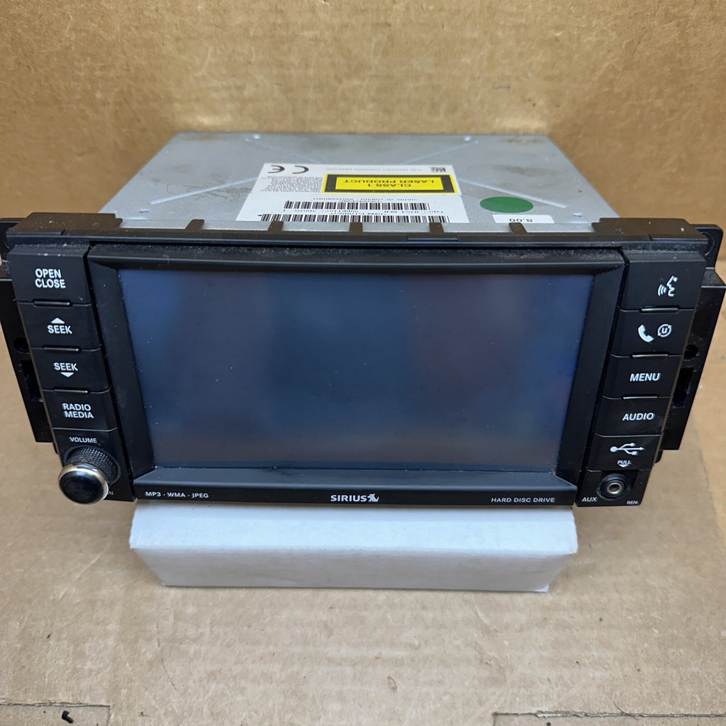 07 14 Dodge Chrysler Jeep Radio CD DVD MyGig NTG4 REN P05064245AH0