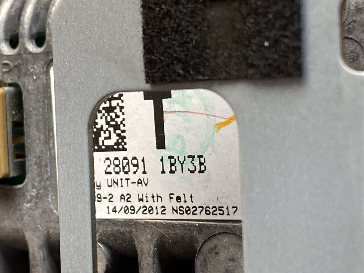 2012 2014 Murano Radio Dash Info Display Touch Screen OEM 28091 1BY3B6