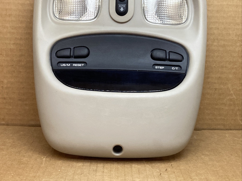 2002 2005 Dodge Ram Overhead Console Dome Map Lights Digital Display 56049706AF2