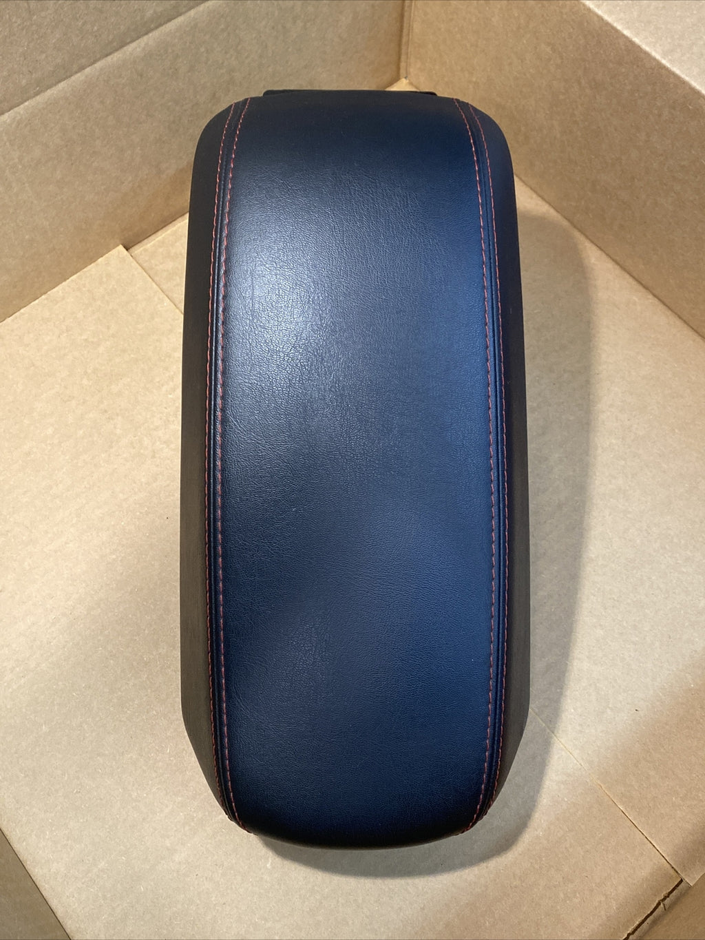 2014 2020 Jeep Cherokee Center Console Arm Rest Armrest Lid Top Black Red Stitch3