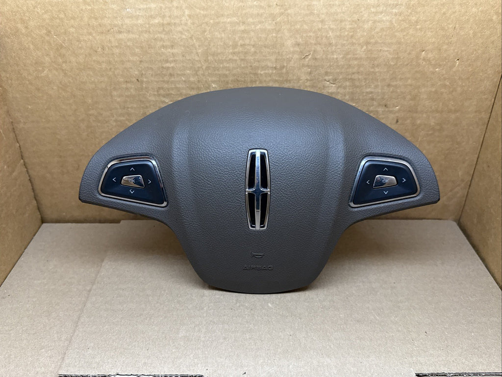 2015 2019 Lincoln MKC Front Left Driver Side Steering Wheel Air Bag Airbag Brown0