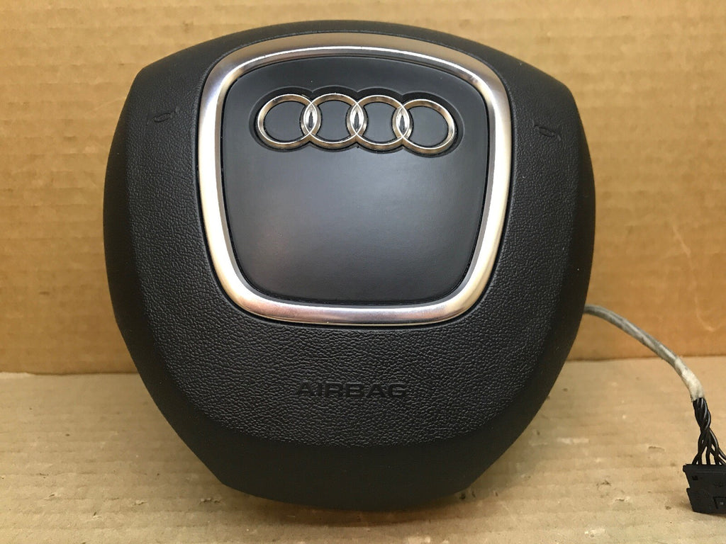 Audi A6 S6 Front Left Driver Side Steering Wheel Airbag Air Bag Black1