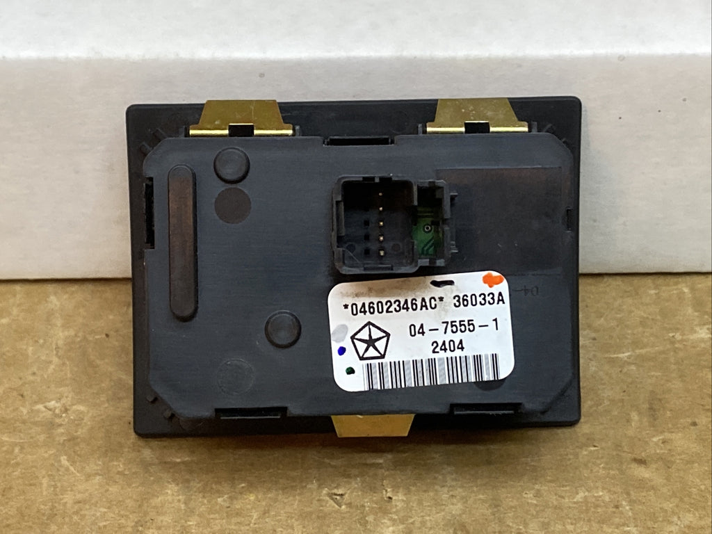 2005 2010 Dodge Chrysler 300 Magnum Charger Headlight Switch OEM 04602346AC2