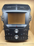 2013 2015 Ford Explorer 8" Radio Climate Control Panel Bezel DB5T 18A802 EE0