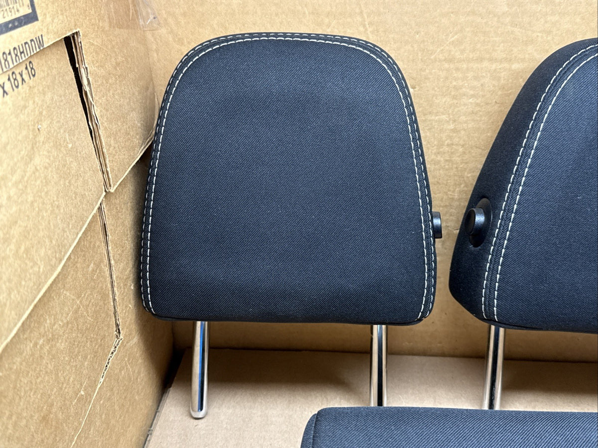2013 2018 Toyota Rav 4 Rav4 Head Rest Headrest Rear Back Seat Set Cloth Black1