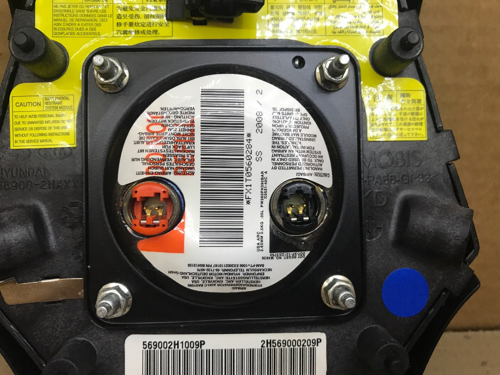 07 10 HYUNDAI ELANTRA FRONT LEFT DRIVER SIDE STEERING WHEEL AIRBAG AIR BAG6