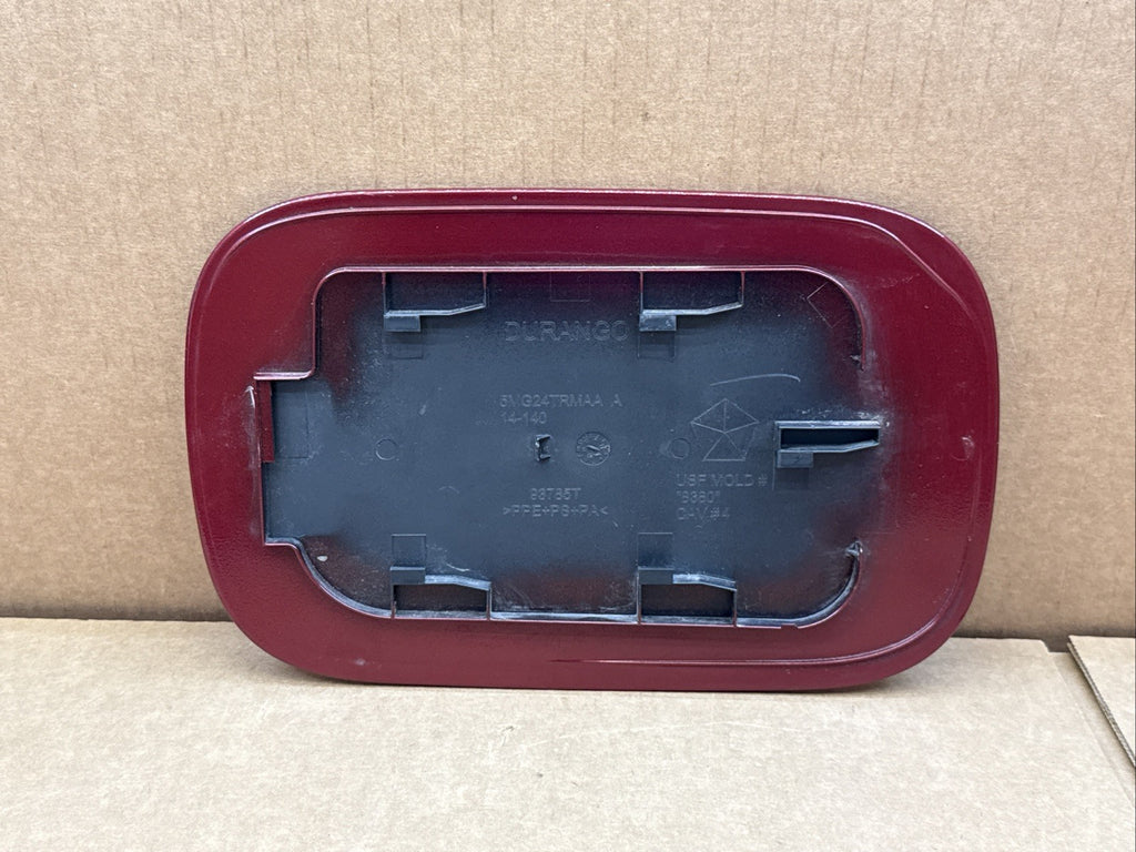 2014 2020 Dodge Durango Fuel Gas Tank Filler Door Lid Cover OEM Red PRV6