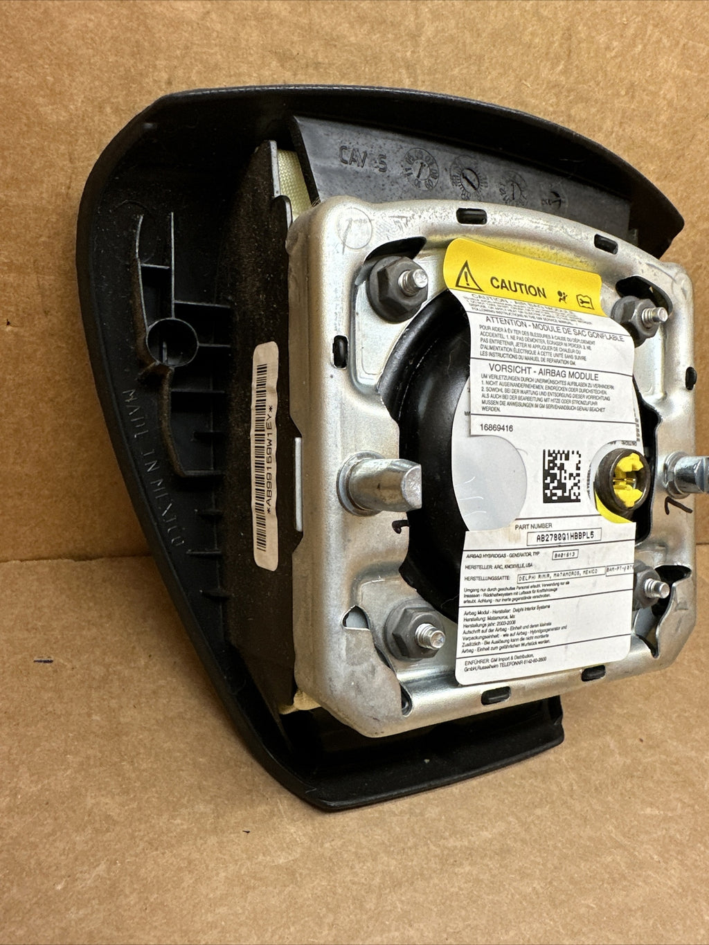 GMC Sierra 2500 3500 Front Left Driver Side Steering Wheel Air Bag Airbag7
