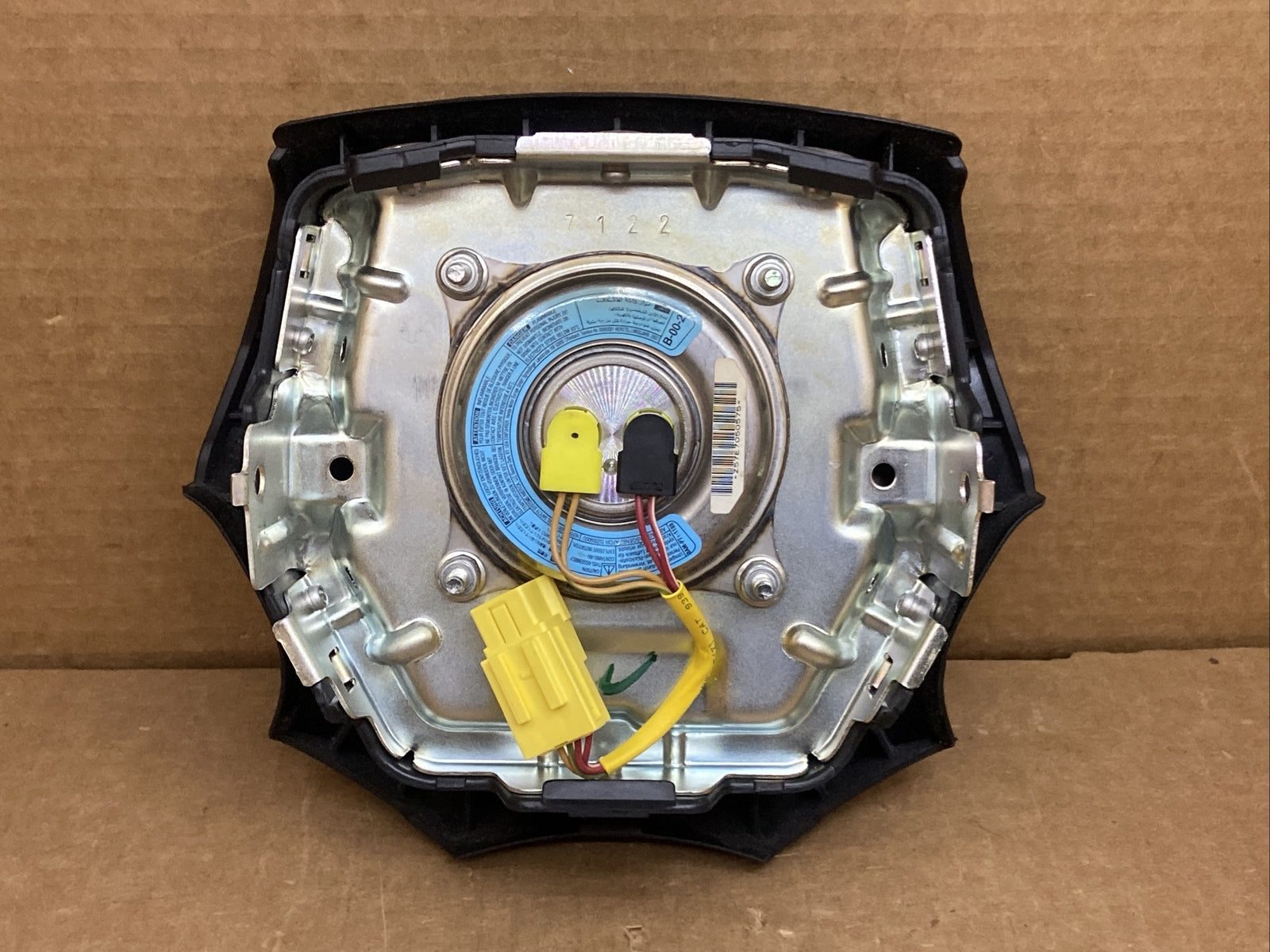 05 07 Honda Odyssey Front Left Driver Side Steering Wheel Air Bag Airbag Black6