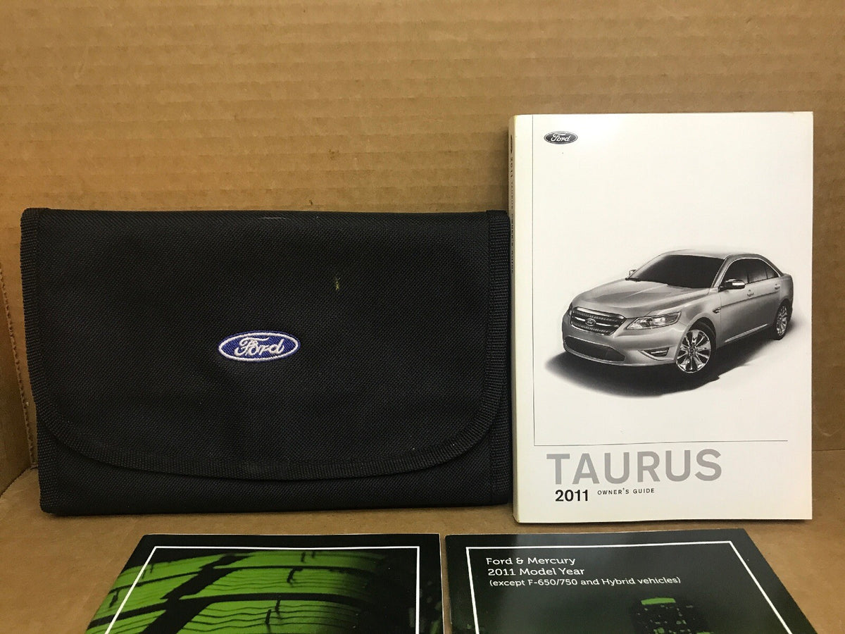 2011 11 FORD TAURUS OWNER'S OWNERS OWNER MANUAL BOOK GUIDE SET CASE OEM1