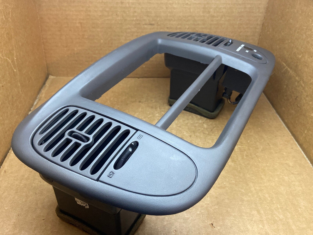 1998 2003 Ford F150 F 150 Radio Climate Dash Trim Bezel Vents Switch Gray Grey10