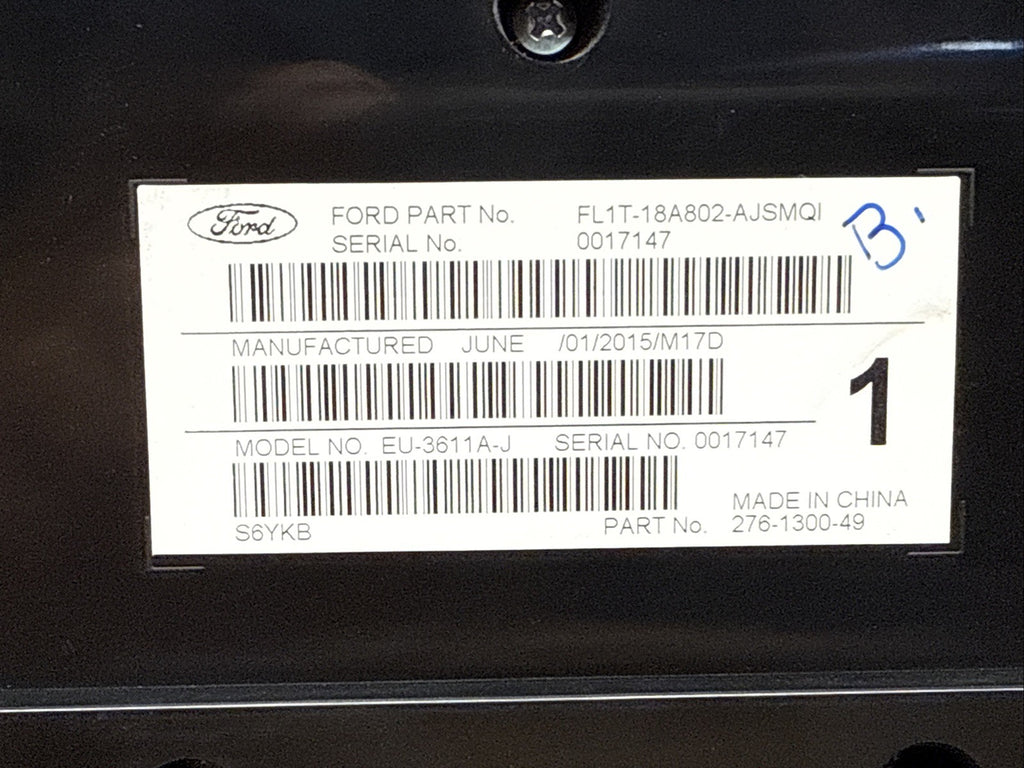 15 17 Ford Expedition Radio Climate Temperature Control Panel FL1T 18A802 AJSMQI11