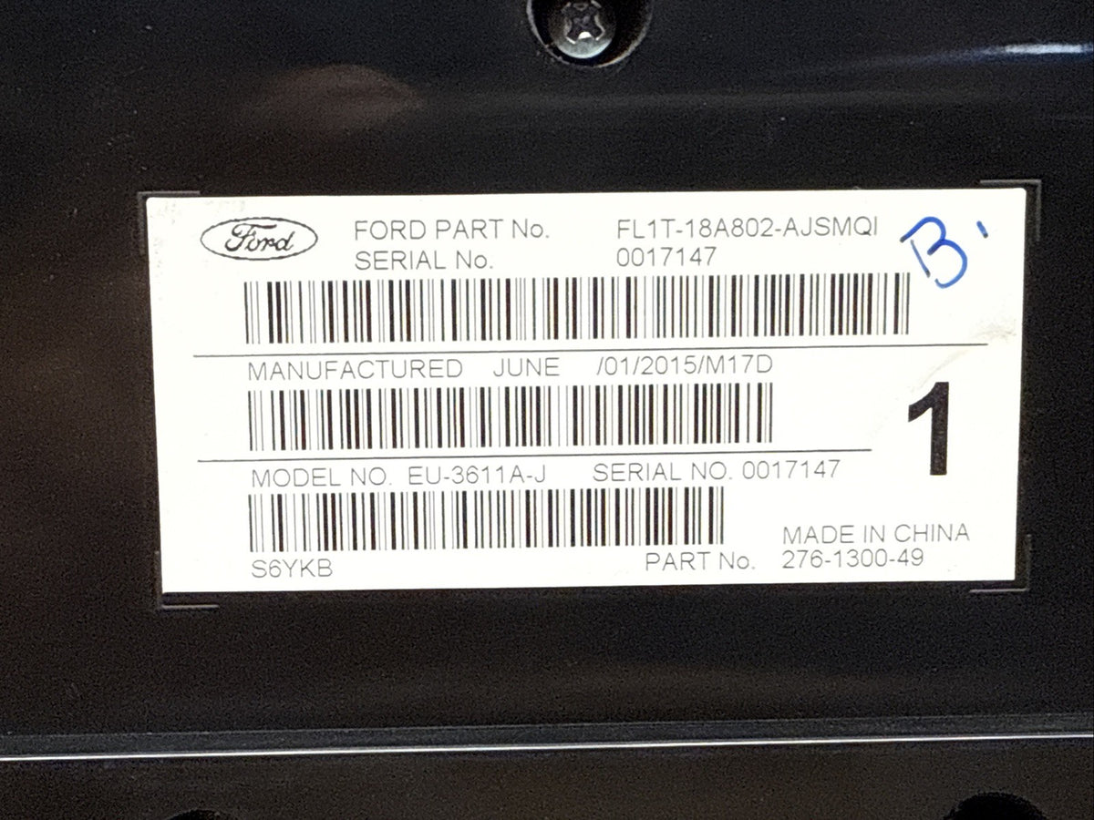 15 17 Ford Expedition Radio Climate Temperature Control Panel FL1T 18A802 AJSMQI11