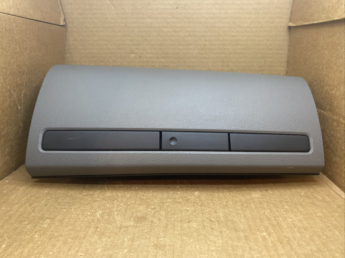 2007 2013 Silverado Sierra Upper Glove Box Dash Insert Storage Titanium Gray1