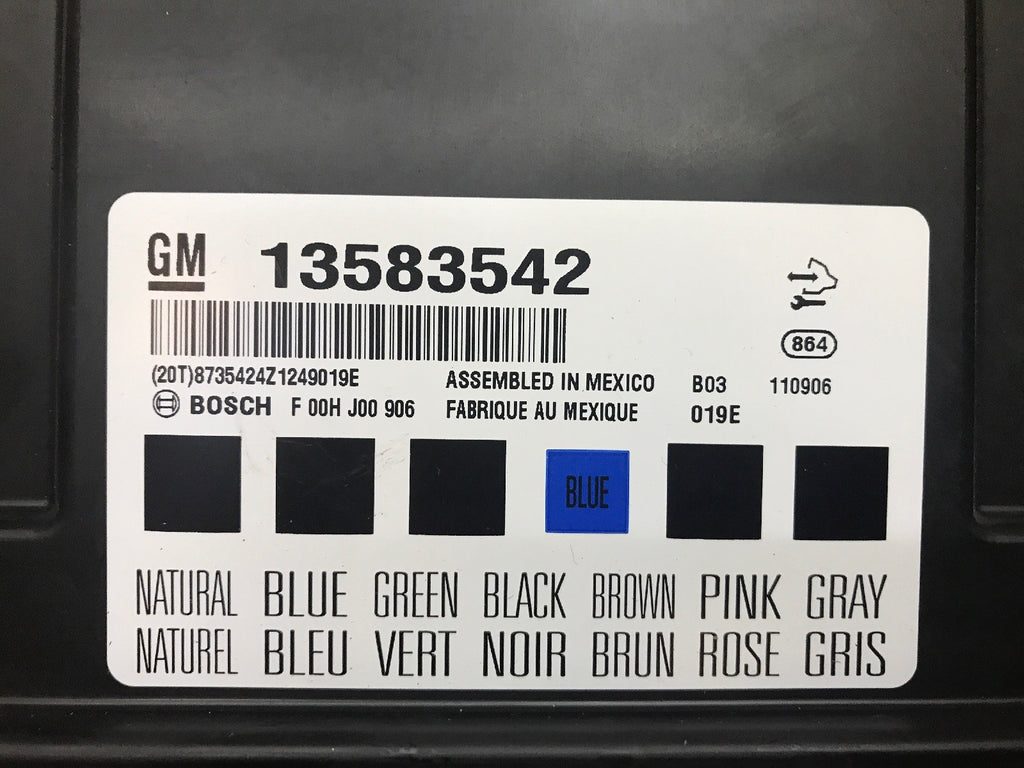 2012 12 13 14 CHEVY EQUINOX CAMARO REGAL BODY CONTROL MODULE BCM BCU 135835422