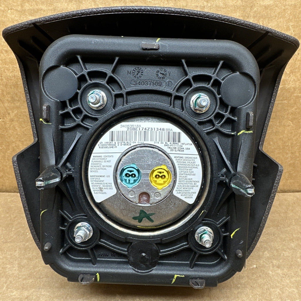 2011 2012 SRX Front Left Driver Side Steering Wheel Air Bag Airbag Brownstone6