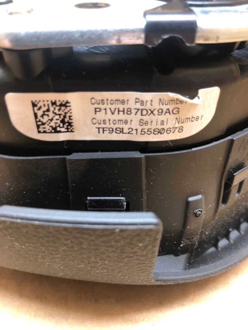 2015 2017 CHRYSLER 200 FRONT LEFT DRIVER SIDE STEERING WHEEL AIRBAG AIR BAG6