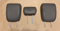 11 17 Honda Odyssey Rear Third 3rd Row Seat Head Rest Headrest Set Gray Grey CB0