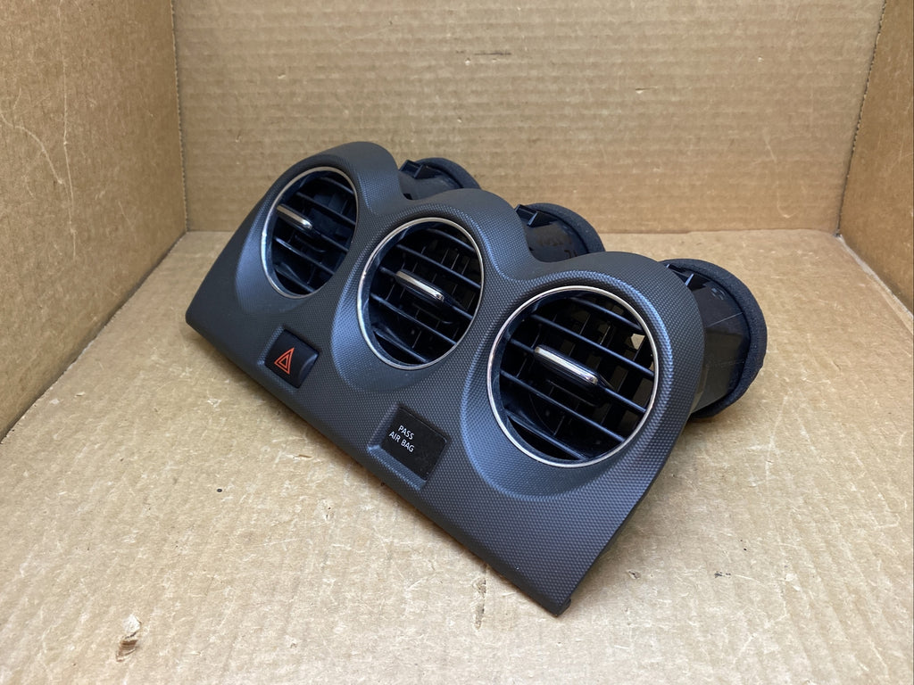 2007 2012 Nissan Altima Center Dash Three Air Vent Hazard Switch Insert Brown6