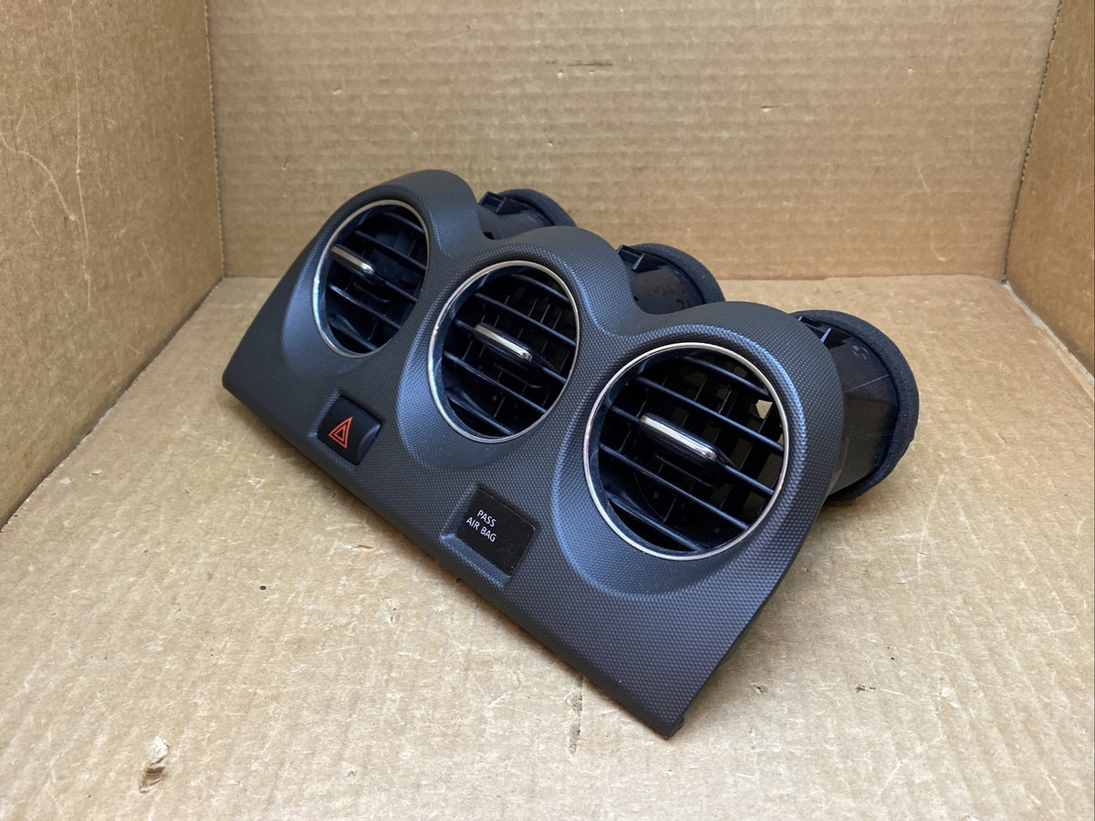 2007 2012 Nissan Altima Center Dash Three Air Vent Hazard Switch Insert Brown6