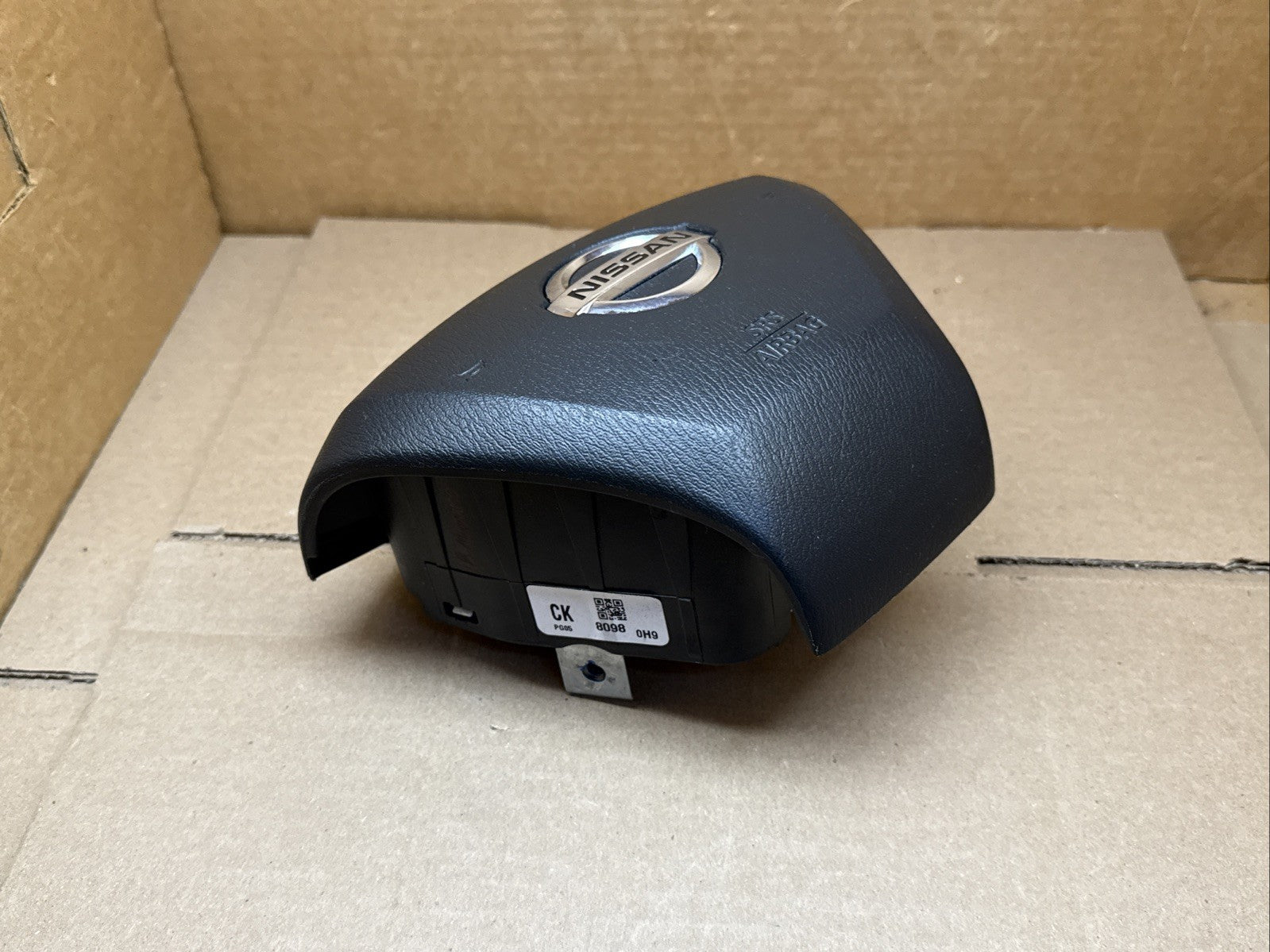 15 24 Nissan Murano Front Left Driver Side Steering Wheel Air Bag Airbag Black5